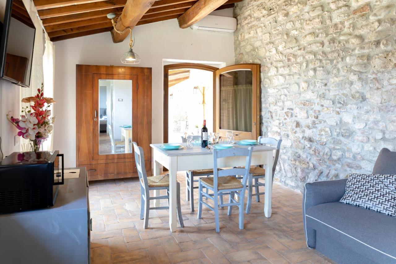 Rustic House, Con Patio E Giardino, Assisi Centro Villa Luaran gambar