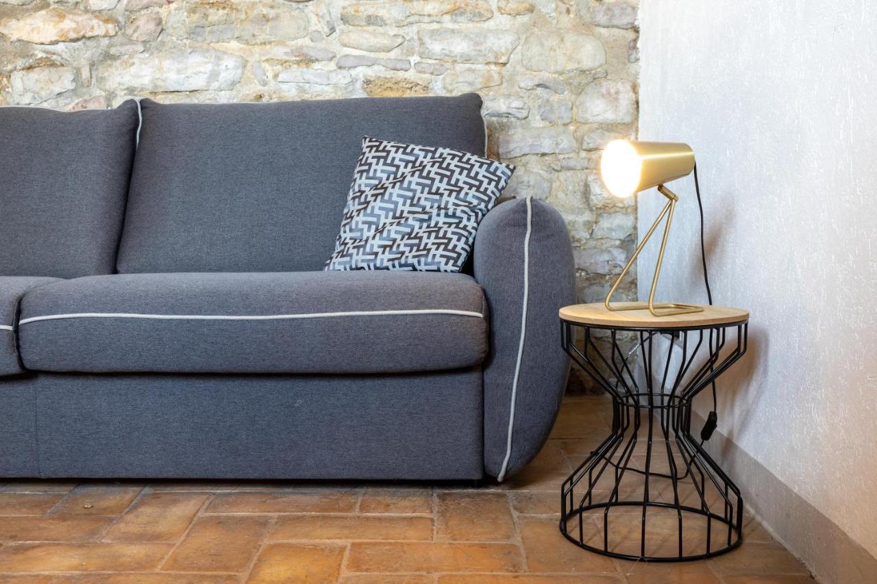 Rustic House, Con Patio E Giardino, Assisi Centro Villa Luaran gambar